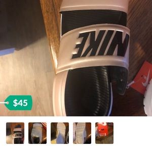 Nike tanjun sandles have 3 pair in different color